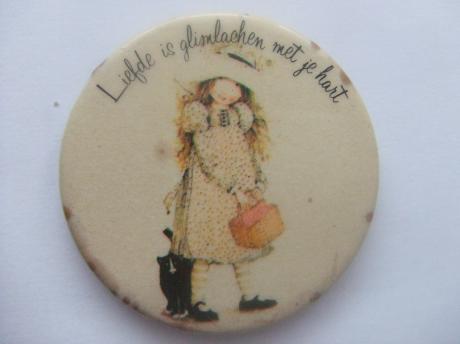 Holly Hobbie Liefde is glimlachen met je hart